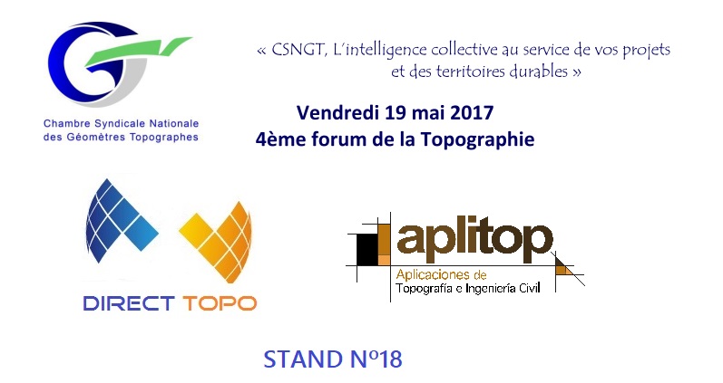 4rto Foro de la Topografía organizado por la CSNGT de Francia